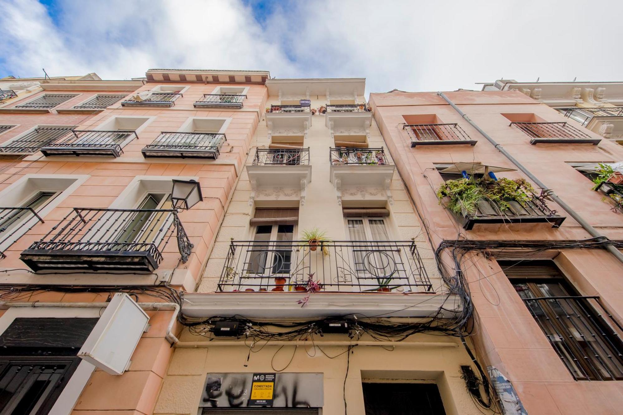 Nuevo Apt Para 7 Pax En Malasana - Gran Via E1 Apartamento Madri Exterior foto